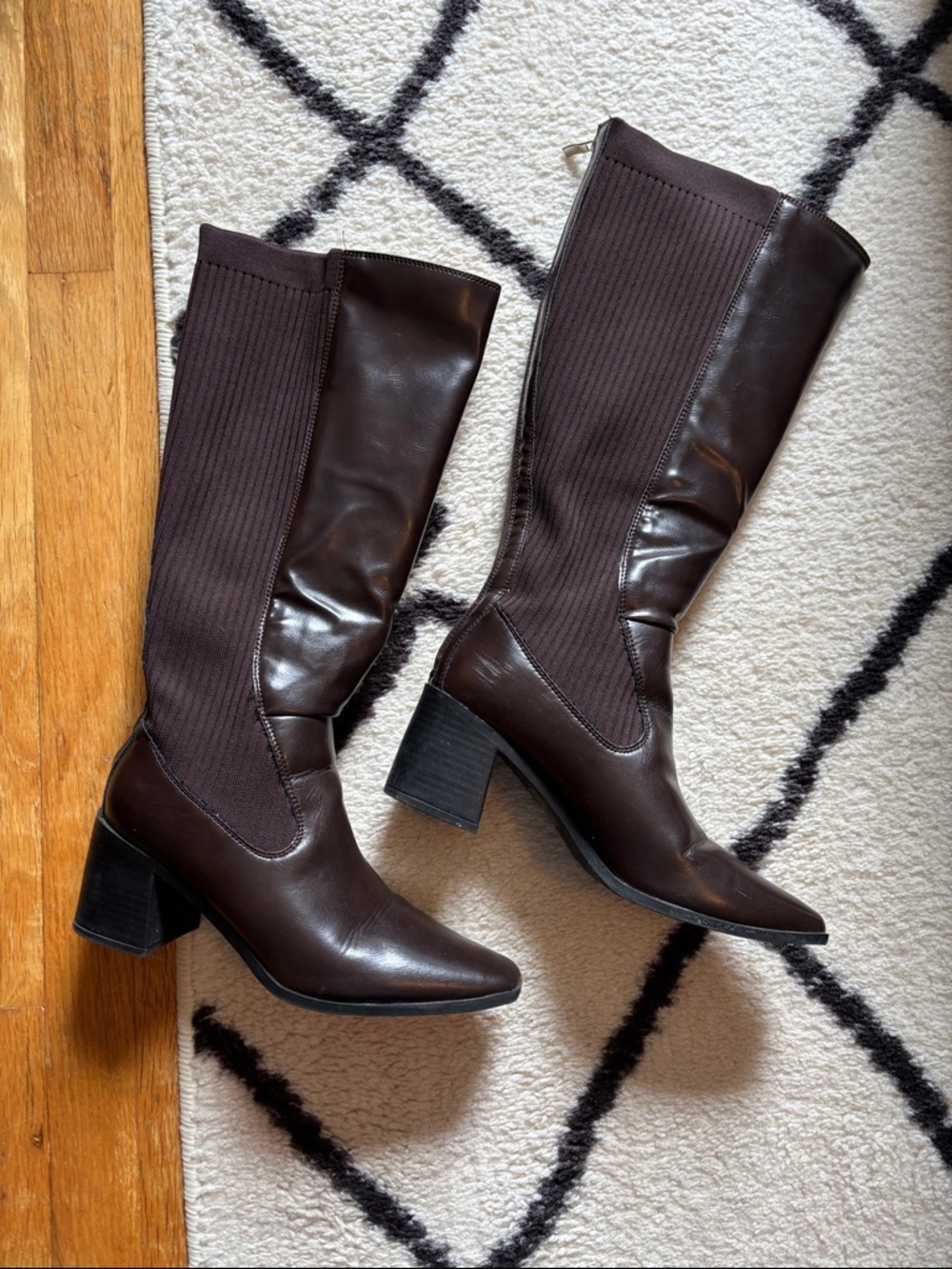 Knee High Brown Women's Riding Boots
